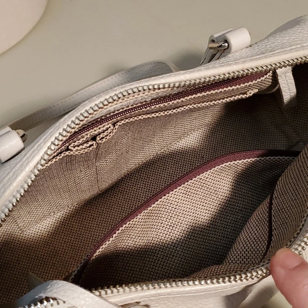 Dooney and Bourke Pebble Leather Barrel Bag (satchel) - Picture 9 of 11